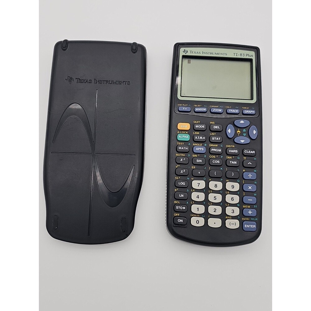 Texas Instruments TI-83 Plus Graphing Calculator Tested Working Clean